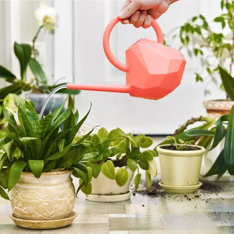 Can Garden Watering Pot Rhombus Bottle for Indoor Outdoor Plants Long Spout Design Plant to - Image 3