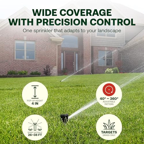 Rain Bird 42SA+ Simple Adjust Gear Driven Rotor Sprinkler Head, 4 Pack - Image 3
