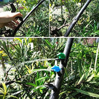 200pcs Flag Dripper 1/4" Barbed Steady Flow Micro Drip Irrigation Emitter, for Garden Bonsai Plants Flower Watering Dripper (Color : 8L) - Image 6