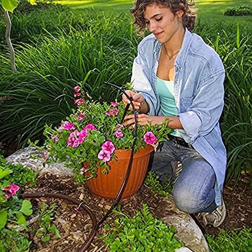 Hourleey Blank 200 FT Distribution Tubing Irrigation Drip Hose, 1/4 Inch Drip Line - Image 3