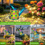 Solar Garden Lights Outdoor,Butterfly Watering Can Light, Waterproof Decor - Image 4