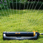 Melnor 65167AMZ XT Turbo Oscillating Sprinkler, 4,500 sq. ft., Quick Connect Bundle, 3-Way Adjustable, Black, Yellow (Pack of 12) - Image 2