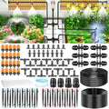 235FT Drip Irrigation System Kit, Automatic Drip Irrigation Kit with 1/2 inch Hose 1/4 inch Distribution Tubing and Accessories by Unoutur
