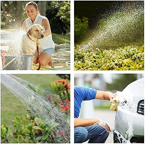 Garden Hose Flexible And Expandable Latex Water Hose With Retractable Solid Brass Fittings And Nozzle Kink Free Lightweight Collapsible Expending Hose - Image 6