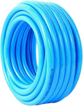 12x16mm 12 inch Garden Hose Flexible High Pressure Rubber Hose PVC Material Explosion-Proof Torsion-Resistant Blue Outdoor Yard Water Pipe by Unknown