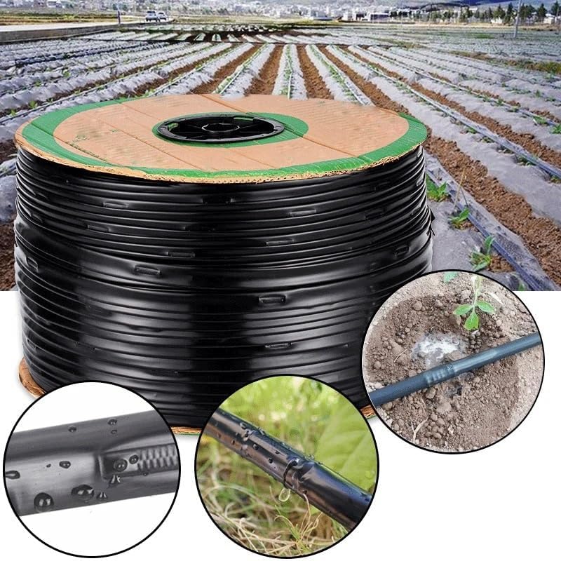 50M 16×0.2mm 1-Hole Patch Type Irrigation Drip Tape, for Fruit Tree Greenhouse Drip Hose Micro Irrigation System Seepage Pipe(Space400mm) - Image 6