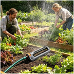 19 Holes Oscillating Lawn Sprinkler with Weighted Base, 4 Spray Modes for Garden - Image 5