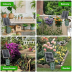 50FT Automatic Solar Drip Irrigation System, Solar Automatic Plant Waterer Kit, Supported 15 Pots, Indoor/Outdoor Irrigation Kit for Garden, Balcony & Patio Vacation Free - Image 6