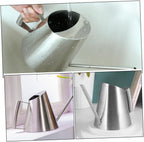 Stainless Steel Watering Can 1500ml Metal Long Spout Garden - Image 3