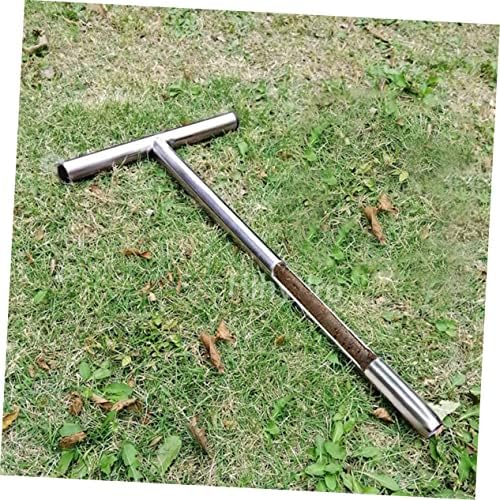 Stainless Steel Soil Sample Probe T Handle for Garden Lawn Care - Image 3