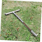 Stainless Steel Soil Sample Probe T Handle for Garden Lawn Care - Image 3