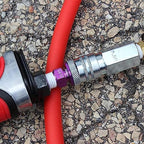 Milton 764VC ColorFit HIGHFLOWPRO V-Style Air Couplers, 1/4" FNPT Female Quick Connect, Purple Color-Coded High-Flow Fittings, Up to 70% More Airflow, 300 PSI, Box of 10 - Image 5