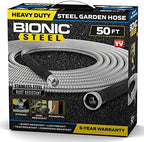 Liberty Garden 1917-G Hose Pot, Hammered, Patina and Bionic Steel 1582 50Ft Hose, 50' - Image 5