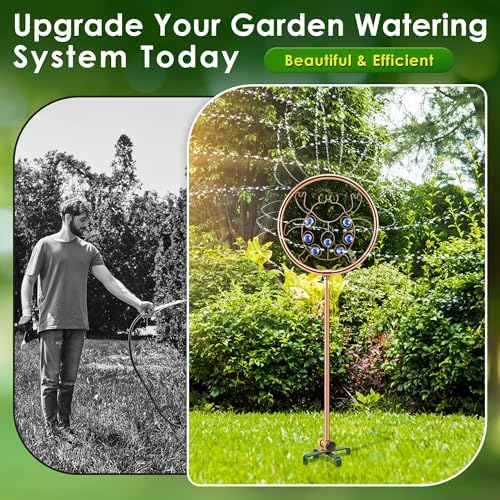 34" Ornamental Sprinkler, 360° Rotating, Ladybug - Image 5