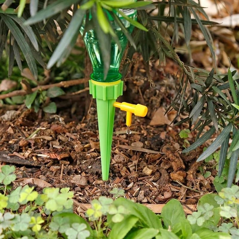 Irrigation System forgarden Automatic Drip Irrigation System Self Watering Spike for Greenhouse Garden Drip Irrigation Parts Garden Sprinkler(6pcs Blue) - Image 7