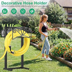 TomCare Garden Hose Holder, Heavy Duty Water Hose Hanger for 160FT Hose - Image 6