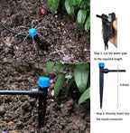 Drip Irrigation Kit for Garden,Main ID 1/2inch 16.5Ft and 1/4inch 96Ft Water Hose, Watering System Sufficient Water Pressure, Irrigation Dripper Waterflow Evenly Easy DIY - Image 4