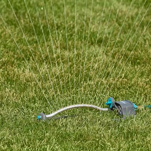 Gilmour Adjustable Rectangular Lawn-Sprinkler, Water Sprinkler for Large Area Coverage, Hose_Sprinkler for Lawn and Garden, Gray (Pack of 4) - Image 6