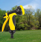 Garden Hose Nozzle, Heavy Duty Metal Water Hose Nozzle with 10 Adjustable Spray Patterns, High Pressure Hand Sprayer for Watering Plants & Lawns, Washing Cars & Pets - Image 6