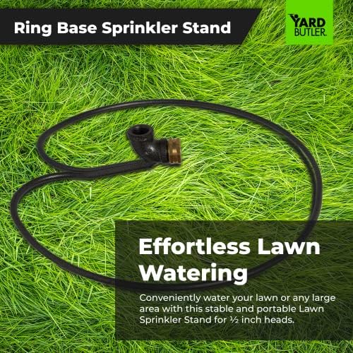 Yard Butler Ring Base Sprinkler Stand, Lawn Care Tool, 1/2" Head - Image 5