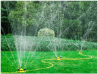 Garden Automatic Sprinkler 360-degree Automatic Rotating Garden Watering Irrigation Tool for Yard, Lawn and Large Area Coverage Convenient Watering for Plants and Lawns (15M 2 Sprinkler Kits) - Image 3