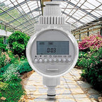 Haofy Solar Power Irrigation Timer for Garden Lawn Greenhouse Drip System Automatic Watering Controller Programmable Sprinkler Standard Hose Faucets - Image 3