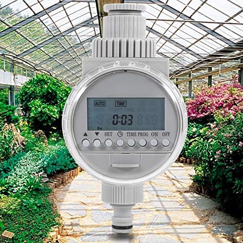 Haofy Solar Power Irrigation Timer for Garden Lawn Greenhouse Drip System Automatic Watering Controller Programmable Sprinkler Standard Hose Faucets - Image 3