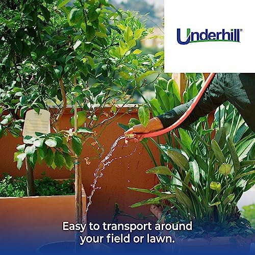 Underhill UltraMax Commercial Garden Water Hose 75 ft, Rubber, Flexible, Anti-Kink, 200 psi WP, 800 psi BP, H10-075R, 1 Inch x 75 ft NPSH, Red - Image 5