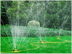 Gardening Watering System Tools 3 Arm 360 Degree Rotating Sprinkler Garden Grass Lawn Automatic Watering Nozzle Large Spraying Area Covered Watering Sprinkler - Image 6