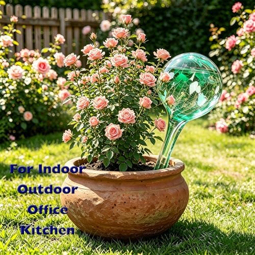 Self Watering Globes for Plant, Large Glass Outdoor Plant Watering Devices - Image 4