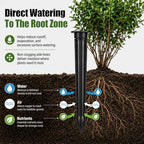 Junkin 12 Pack Tree Watering Stakes Deep Root Irrigation Spike, 14 Inch - Image 6