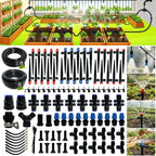 240FT Drip Irrigation System Kit,Quick-Connect Garden Watering System by Gnzugo