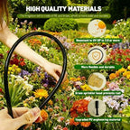 Drip Irrigation System，360° Bendable Drip Irrigation Kit Automatic Irrigation System for Garden, Adjustable Garden Watering Misting System for Greenhouse, Yard, Lawn, Plant(66FT) - Image 2