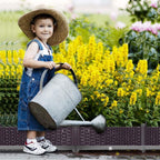 YSUEFIJO Planter Box Outdoor Plastic, Raised Garden Bed Planter Box, Planter Raised Beds for Vegetables, for Easy DIY and Cleaning, for Planting Outdoor Plants Vegetables - Image 3
