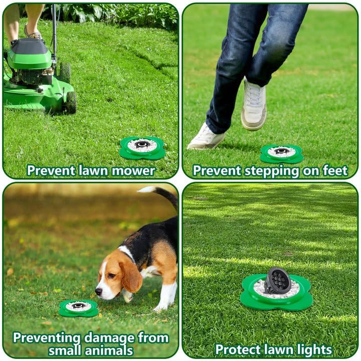 12 Pcs Lawn Sprinkler Head Protector with 3.8 Inch Inner Diameter - Image 4