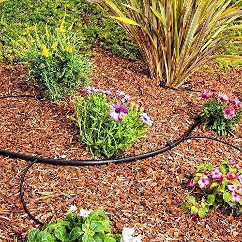 500'ft Drip Irrigation Line 1/4" Tubing Roll, 6" Emitter Spacing .52 GPH Black (.170 ID x 240 OD) (500' Foot Roll) - Image 2