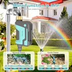 Smart WiFi Sprinkler Timer with 1666 Feet RF Gateway, Brass Inlet Water Timer for Garden Hose, App Remote Control with Alexa, Rain Delay and Manual Mode for Garden and Lawn. - Image 3